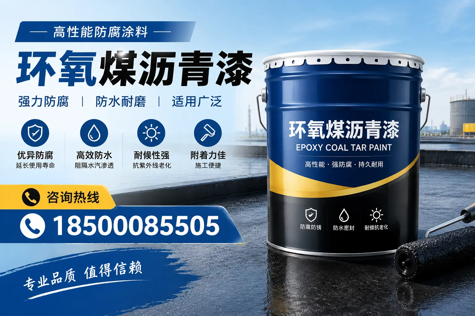 环氧煤沥青漆的主要成分与功能，曲靖用户深度了解